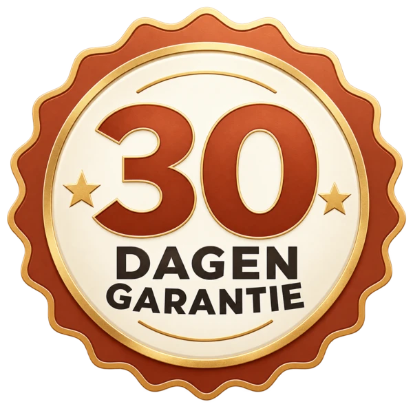 30 dagen garantie