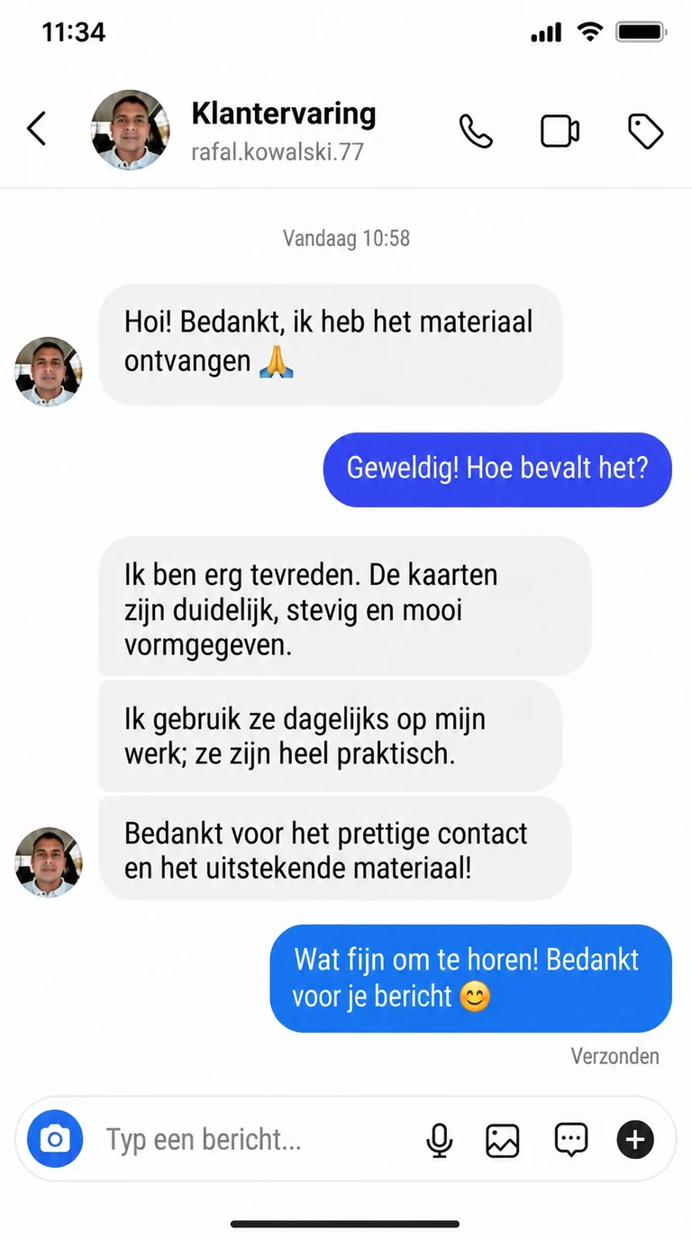 Ervaring van klant 1