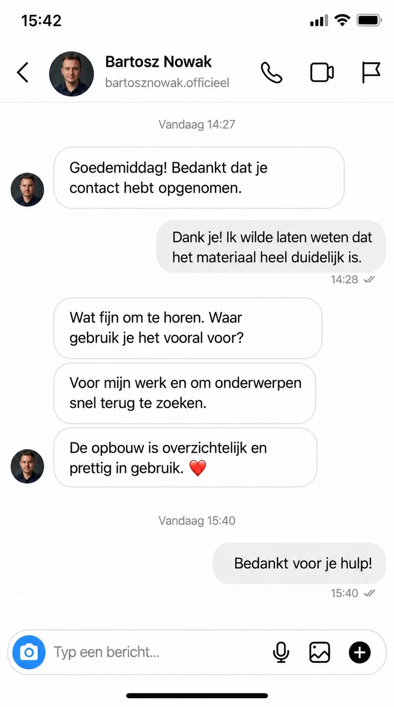 Ervaring van klant 2
